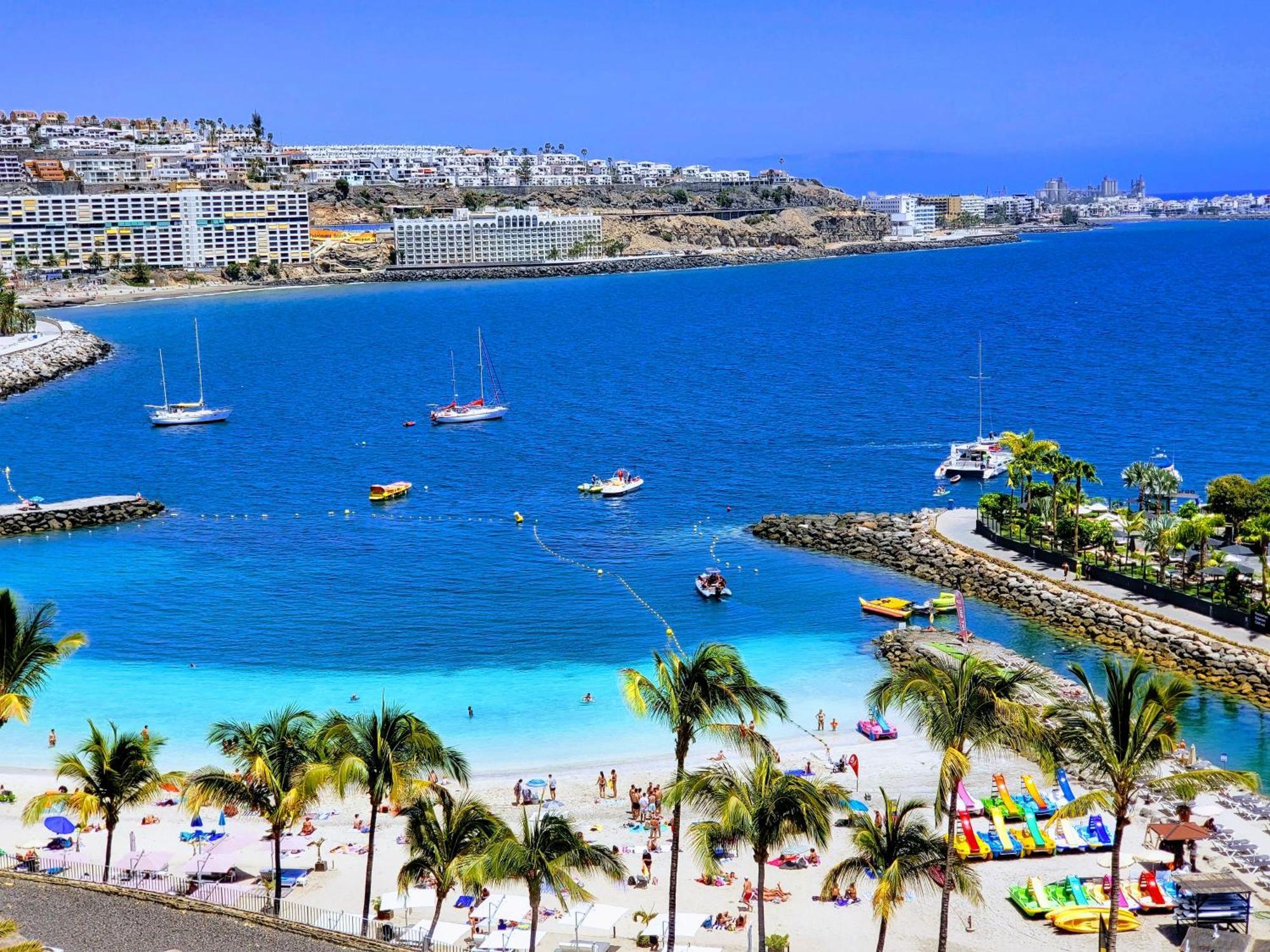 Ocean & Pool View Apartament Playa Del Cura  Bagian luar foto
